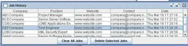 Download web tool or web app JobPal