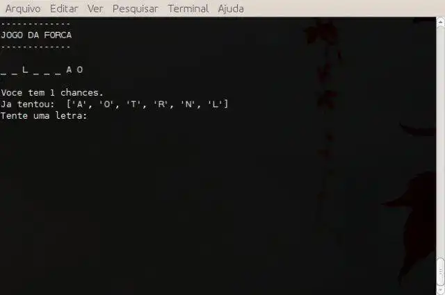 ดาวน์โหลดเครื่องมือเว็บหรือเว็บแอป Jogo da Forca เพื่อทำงานใน Linux ออนไลน์
