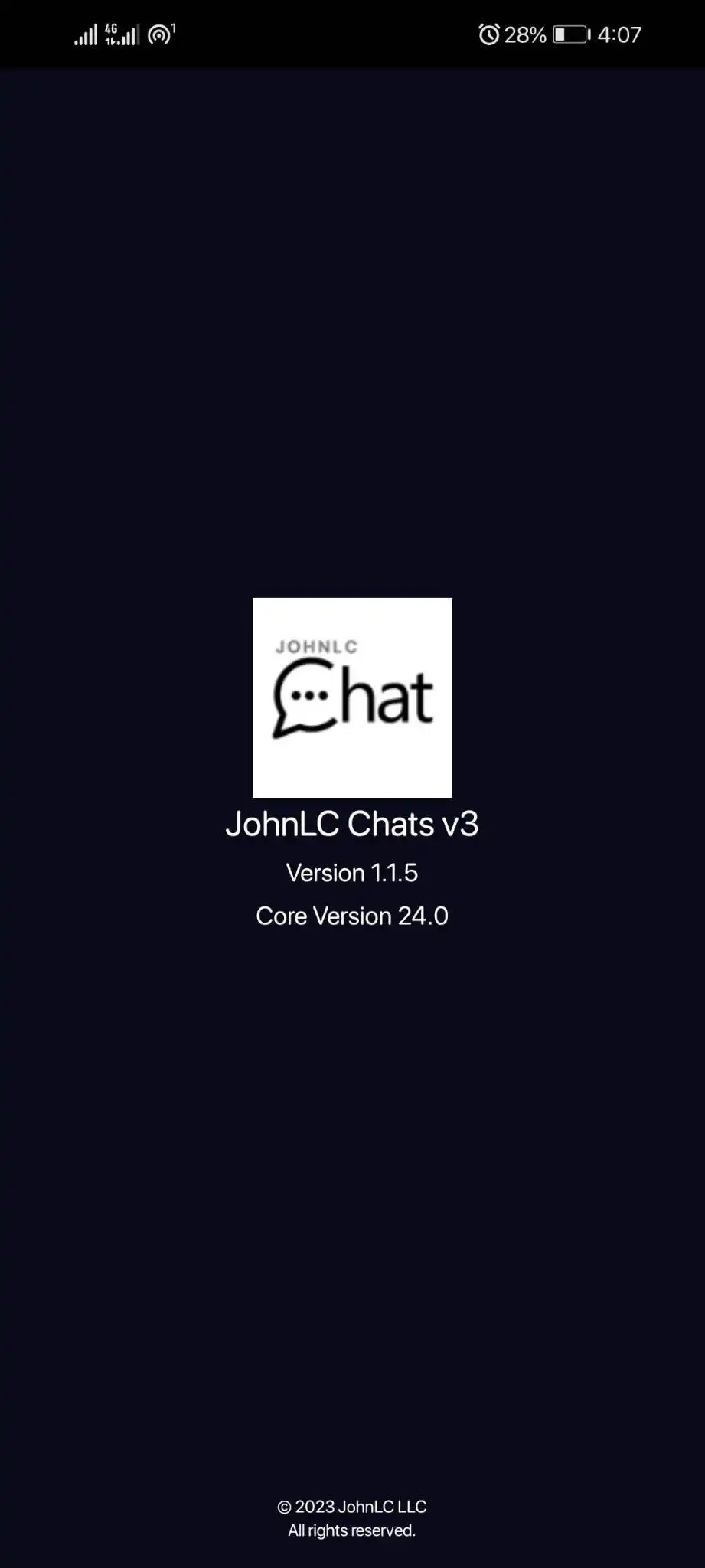 Завантажте веб-інструмент або веб-програму JohnLC Chats v3