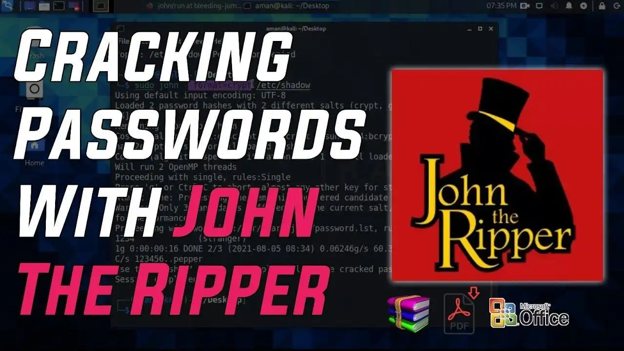 Télécharger l'outil Web ou l'application Web John The Ripper pour Windows