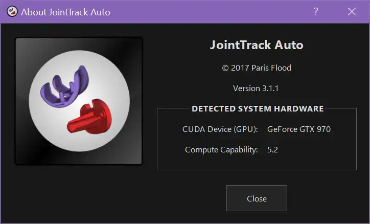 Tải xuống công cụ web hoặc ứng dụng web JointTrack Auto