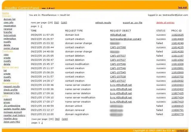 Download web tool or web app Joker.com PHP client