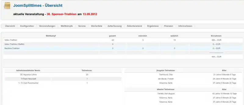 Muat turun alat web atau aplikasi web JoomSplittimes untuk dijalankan di Linux dalam talian