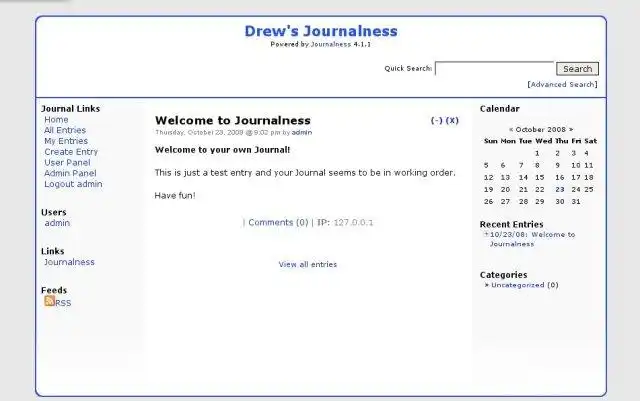 Download web tool or web app Journalness