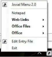 Download web tool or web app Jovial Menu