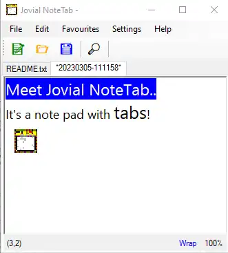 Завантажте веб-інструмент або веб-додаток Jovial NoteTab