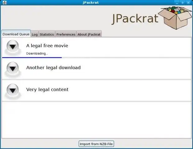Download web tool or web app JPackrat