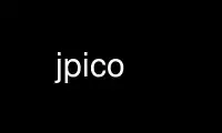 Запустите jpico в бесплатном хостинг-провайдере OnWorks через Ubuntu Online, Fedora Online, онлайн-эмулятор Windows или онлайн-эмулятор MAC OS