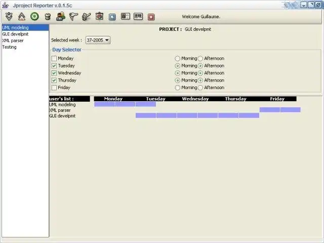 Download web tool or web app JprojectReporter