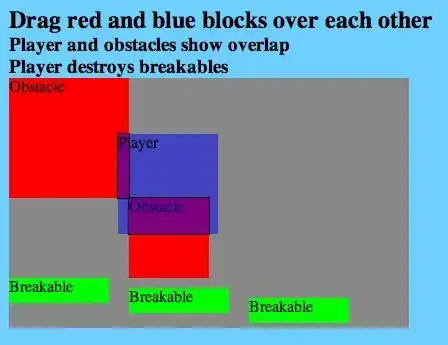 Загрузите веб-инструмент или веб-приложение JQuery Collision