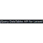 Free download jQuery DataTables API for Laravel Linux app to run online in Ubuntu online, Fedora online or Debian online