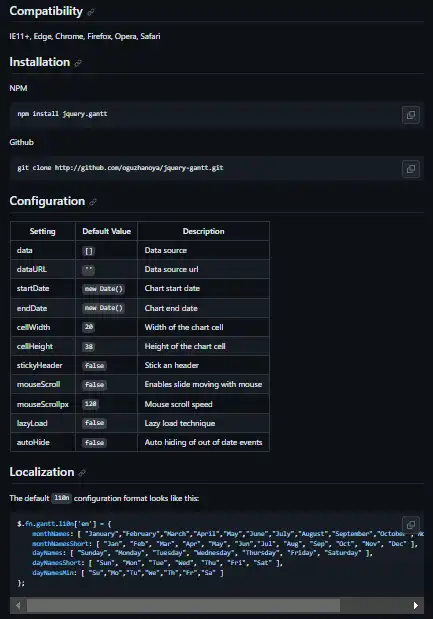 Descărcați instrumentul web sau aplicația web jquerygantt