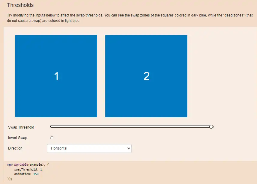 Download web tool or web app jQuery SortableJS