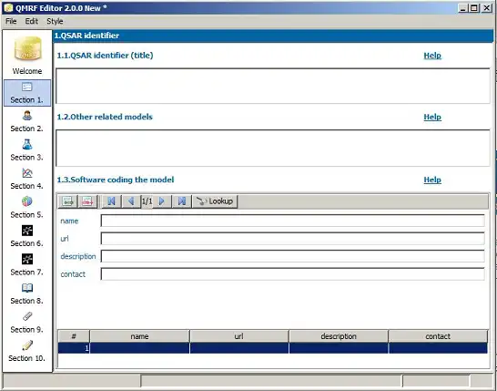 دانلود ابزار وب یا برنامه وب JRC QSAR Model Database