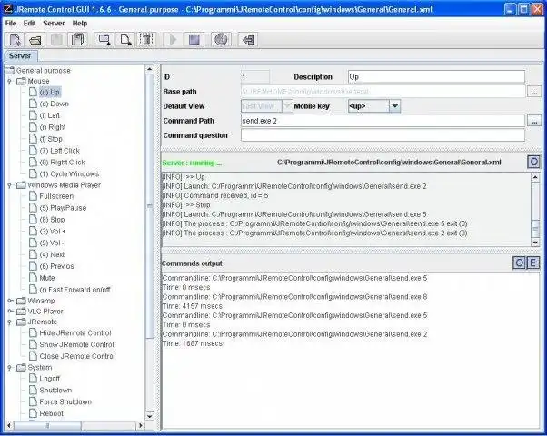 Download web tool or web app JRemoteControl