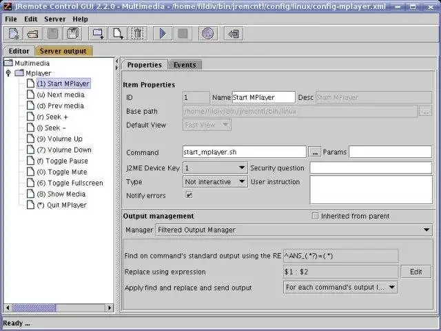 Download web tool or web app JRemoteControl