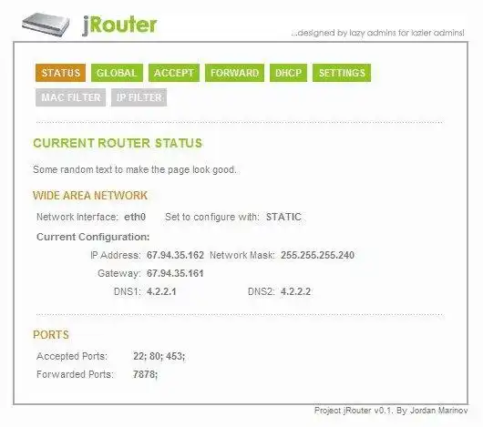 ดาวน์โหลดเครื่องมือเว็บหรือเว็บแอป jRouter