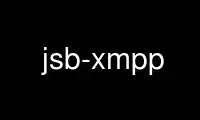 Chạy jsb-xmpp trong nhà cung cấp dịch vụ lưu trữ miễn phí OnWorks trên Ubuntu Online, Fedora Online, trình giả lập trực tuyến Windows hoặc trình giả lập trực tuyến MAC OS
