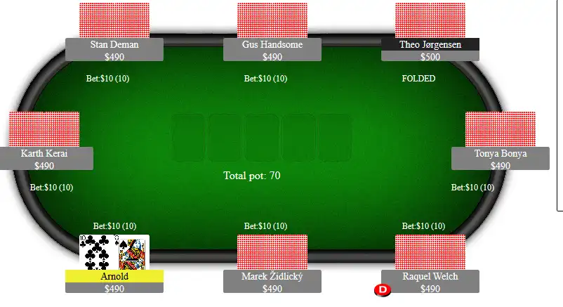 Download web tool or web app JS_CSS_Poker to run in Linux online