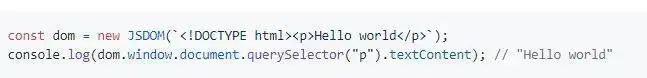 Mag-download ng web tool o web app jsdom
