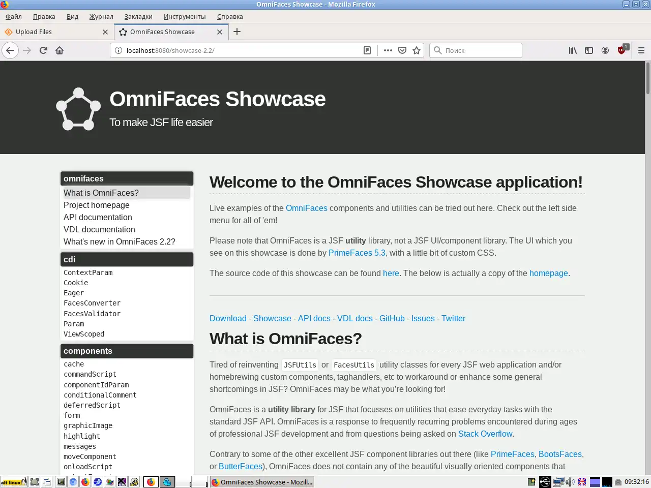 Download web tool or web app jsf-omnifaces-showcase