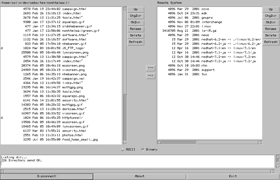 Descargue la herramienta web o la aplicación web JS-FTP