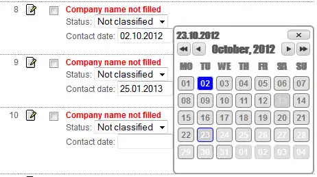 Download web tool or web app jsMultiCalendar JS script