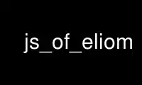 Patakbuhin ang js_of_eliom sa OnWorks na libreng hosting provider sa Ubuntu Online, Fedora Online, Windows online emulator o MAC OS online emulator