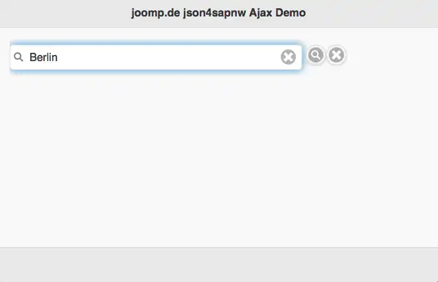 Laden Sie das Webtool oder die Web-App json4sapnw herunter