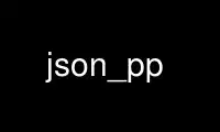 قم بتشغيل json_pp في مزود استضافة OnWorks المجاني عبر Ubuntu Online أو Fedora Online أو محاكي Windows عبر الإنترنت أو محاكي MAC OS عبر الإنترنت