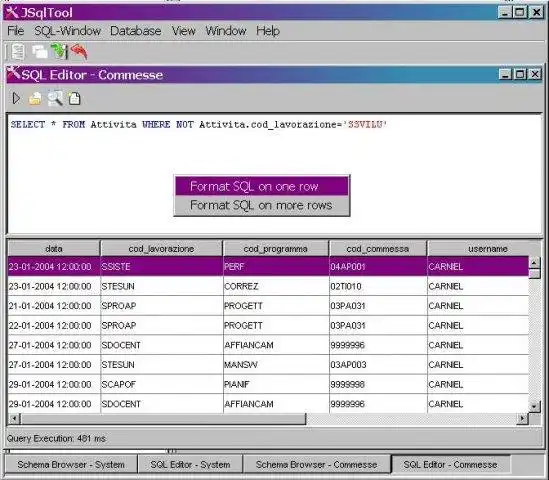 Download web tool or web app JSqlTool