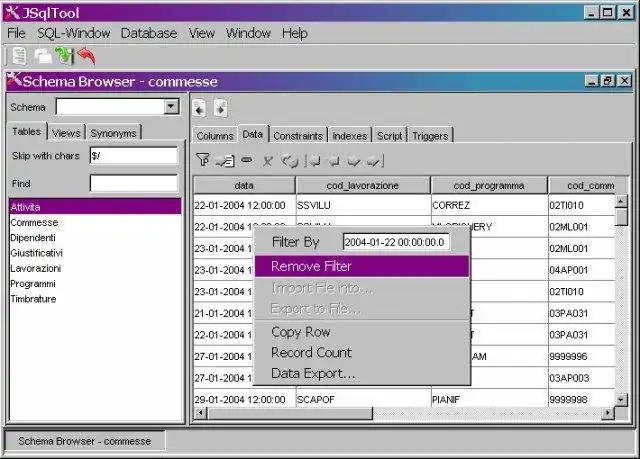 Download web tool or web app JSqlTool