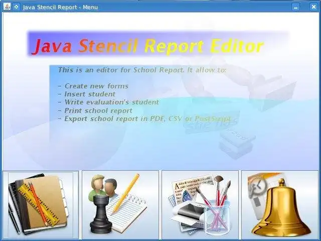 Download web tool or web app JStencilReport