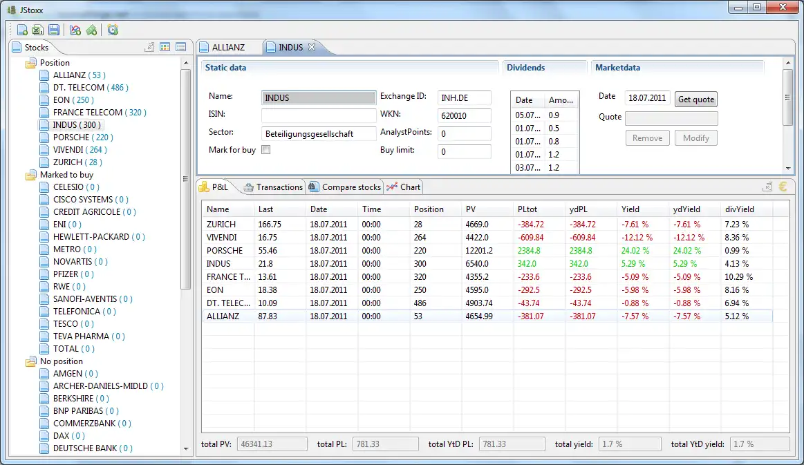 Download web tool or web app JStoxx