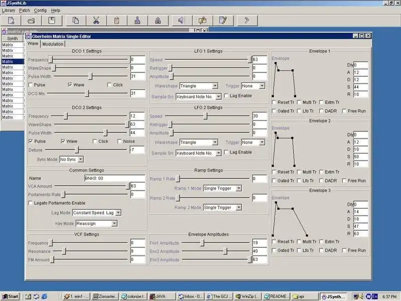 Download webtool of webapp JSynthLib