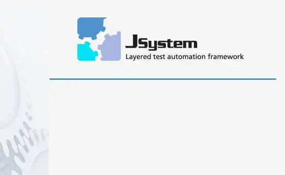 Download web tool or web app JSystem