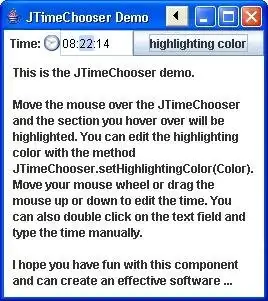 Download web tool or web app JTimeChooser