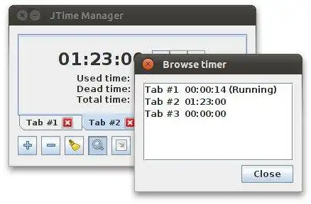 Download web tool or web app JTime Manager
