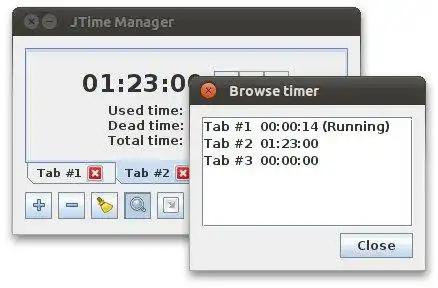 ابزار وب یا برنامه وب JTime Manager را دانلود کنید