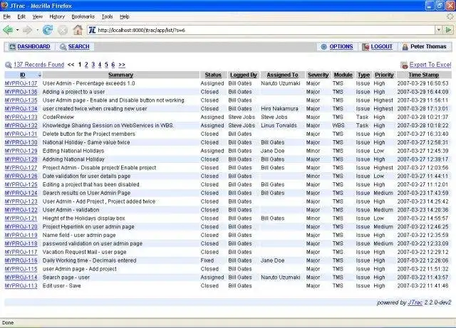 Mag-download ng web tool o web app na JTrac