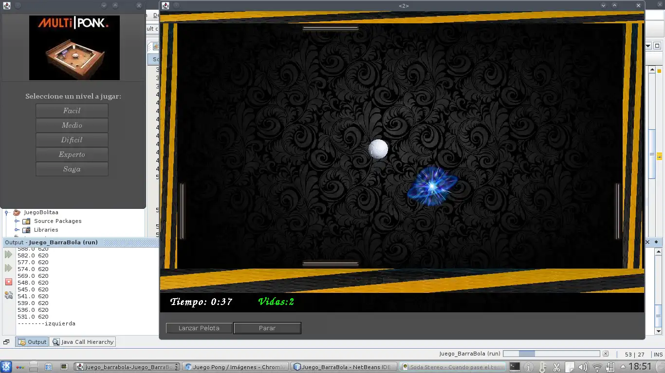 Download web tool or web app Juego Pong to run in Linux online