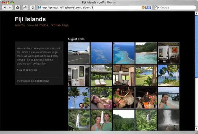 Download web tool or web app JuxtaPhoto: PHP Photo Album