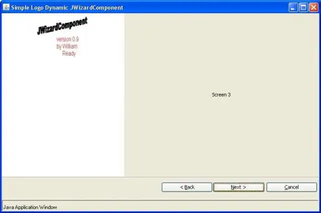Download web tool or web app JWizardComponent