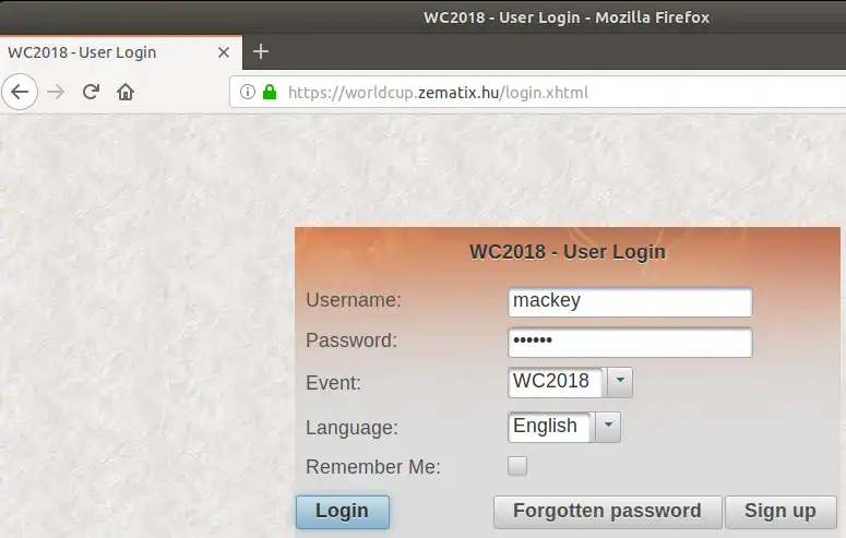 Download web tool or web app jWorldcup