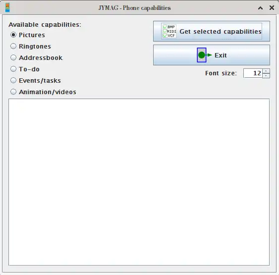 Download webtool of webapp JYMAG