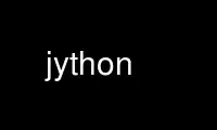 Run jython in OnWorks free hosting provider over Ubuntu Online, Fedora Online, Windows online emulator or MAC OS online emulator