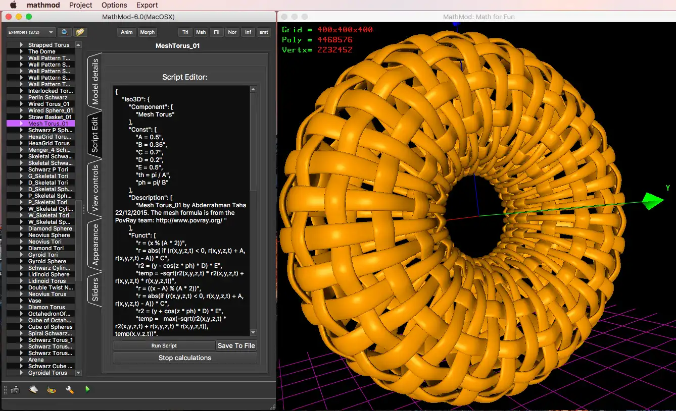 Descargue la herramienta web o la aplicación web K3DSurf para ejecutar en Linux en línea