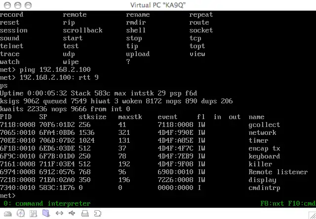 Web ツールまたは Web アプリ KA9Q Mirror をダウンロード