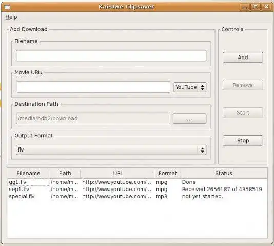 Download web tool or web app Kai-Uwe Clipsaver