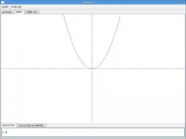 Download web tool or web app KAlgebra